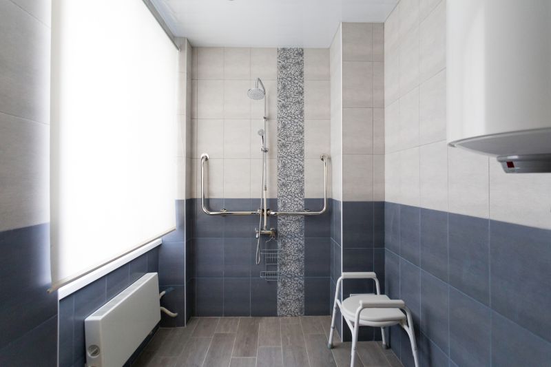 Contemporary Shower Area